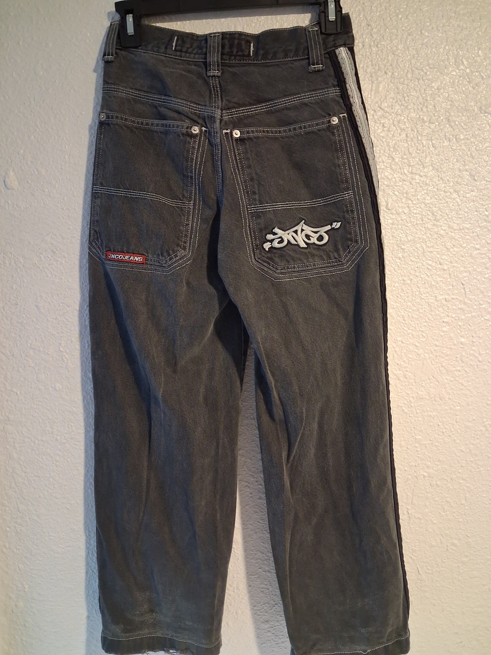 JNCO Graffiti Style Crown Vtg 90s Y2k Like New Rare Stripe Skunk S8R Street Pant